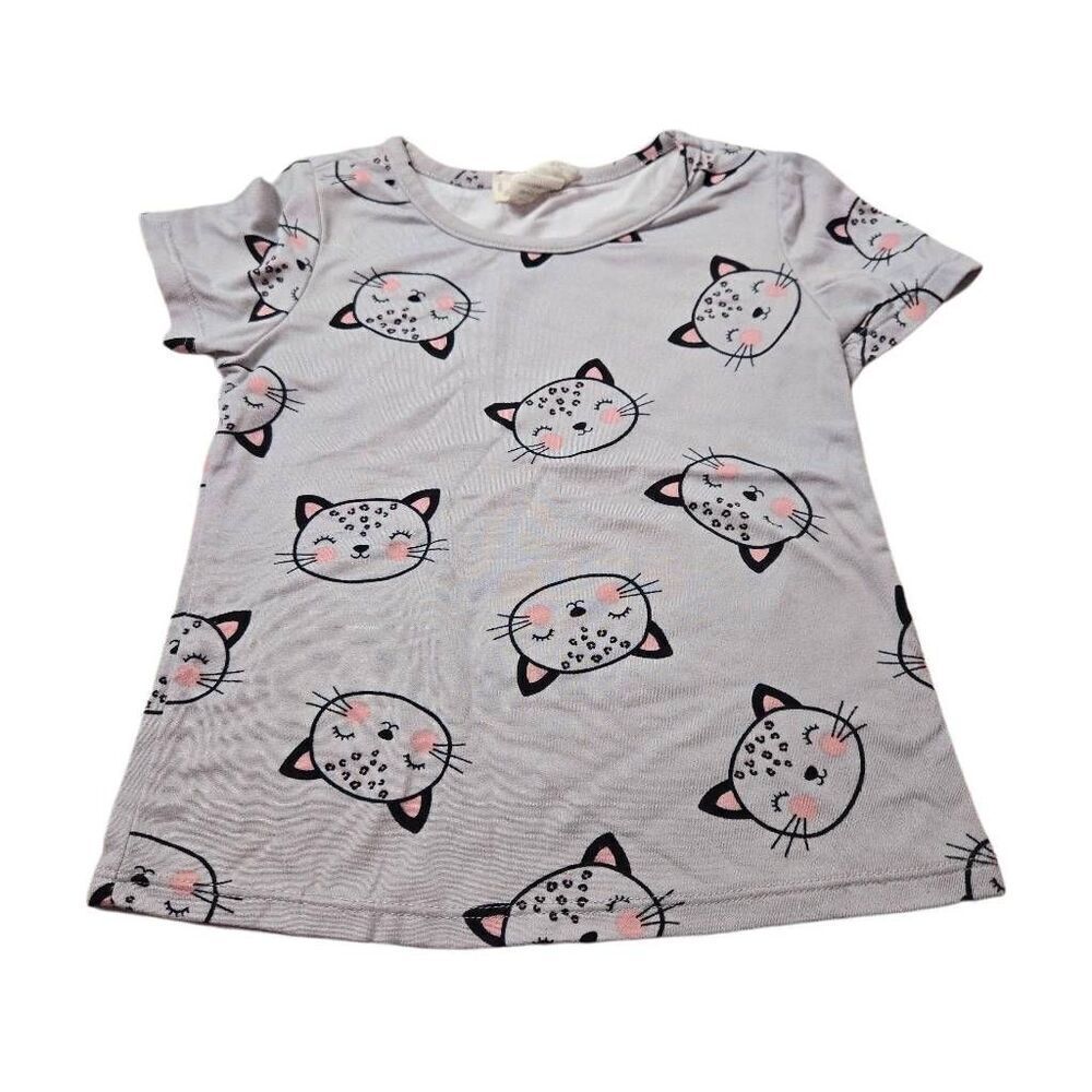 Emma & Elsa cat shirt 3T